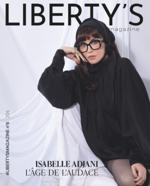 Cover isabelle Adjani sandra Fourqui Libertys Magazine